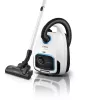 Bodenstaubsauger Bosch Serie 6 BGB6SIL1 — 700 W, 4 L Staubbeutel, HEPA 13, 12 m Aktionsradius, weiß