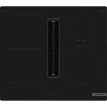 Bosch Serie 4 PVS611B16E Kochfeld Schwarz Einbau 59,2 cm Zonen-Induktionskochfeld 4 Zone(n) Einbau-Dunstabzug