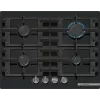 Bosch Serie 4 PNP6B6K40 Herdplatte Schwarz Einbau 60 cm Gas 4 Zone(n)