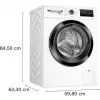 Waschmaschine Bosch WAN2827FPL Frontlader 7 kg 1200 U/min A+++ weiß LED-Anzeige 598×845×590 mm