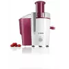 Bosch MES25C0 Entsafter Zentrifugalentsafter 700 W Kirschrot (Frucht), Transparent, Weiß