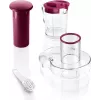 Bosch MES25C0 Entsafter Zentrifugalentsafter 700 W Kirschrot (Frucht), Transparent, Weiß