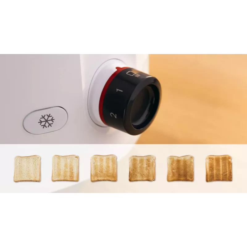 Bosch TAT2M121 Toaster 6 2 Scheiben 950 W Weiß