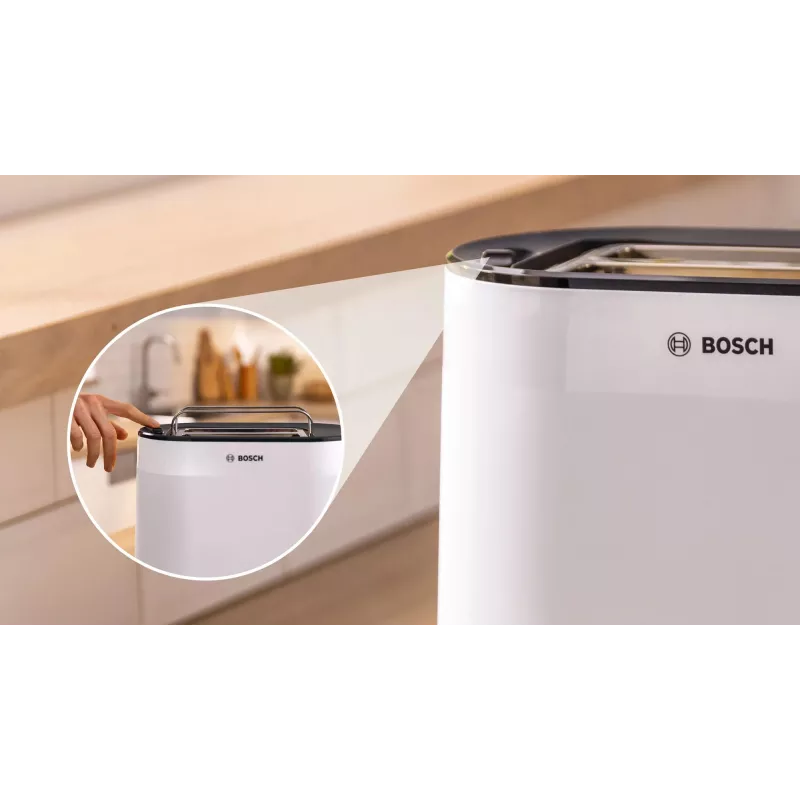 Bosch TAT2M121 Toaster 6 2 Scheiben 950 W Weiß