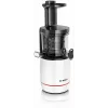 Slow Juicer Bosch MESM500W — 150 W Motor, 1 L Saftbehälter, kompakt 152×152×427 mm, weiß/schwarz