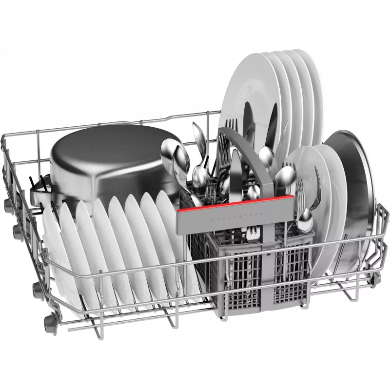 Geschirrspüler Bosch Serie 2 SMS25GI09F — freistehend, 12 Maßgedecke, 60 cm, 46 dB, Wärmetauschertrocknung