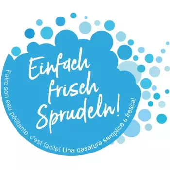 Sodastreamer BRITA sodaONE Schwarz Silver — Sprudler, 60 L Leistung, BPA-frei, 450×129×240 mm