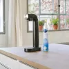 Sodastreamer BRITA sodaONE Schwarz Silver — Sprudler, 60 L Leistung, BPA-frei, 450×129×240 mm