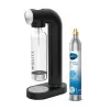 Sodastreamer BRITA sodaONE Schwarz Silver — Sprudler, 60 L Leistung, BPA-frei, 450×129×240 mm