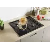 Candy Idea CHW6LBB Schwarz Einbau-Gaskochfeld 60 cm 4 Zonen