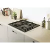 Candy Idea CHW6LBB Schwarz Einbau-Gaskochfeld 60 cm 4 Zonen