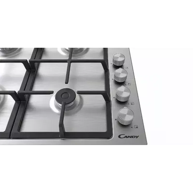 Candy Idea CHW6LBB Schwarz Einbau-Gaskochfeld 60 cm 4 Zonen