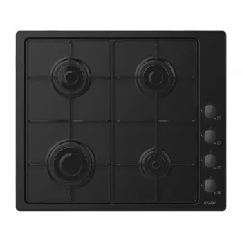 Candy Idea CHW6LBB Schwarz Einbau-Gaskochfeld 60 cm 4 Zonen
