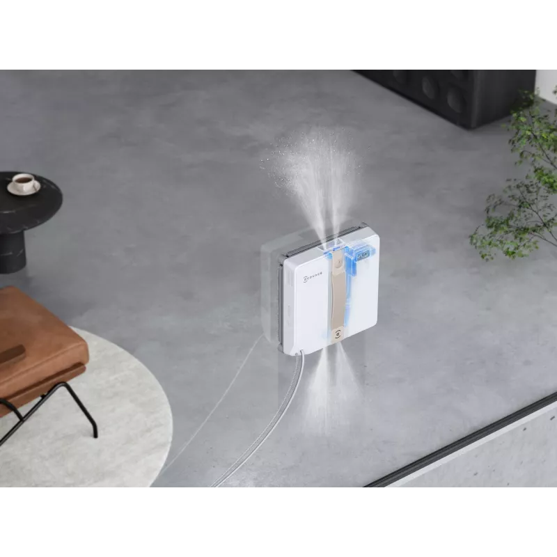 Fensterreinigungsroboter Ecovacs Winbot Mini — Akku 3000 mAh, Saugkraft 7500 Pa, Wassertank 0,06 L, bürstenloser Motor, App-Unterstützung