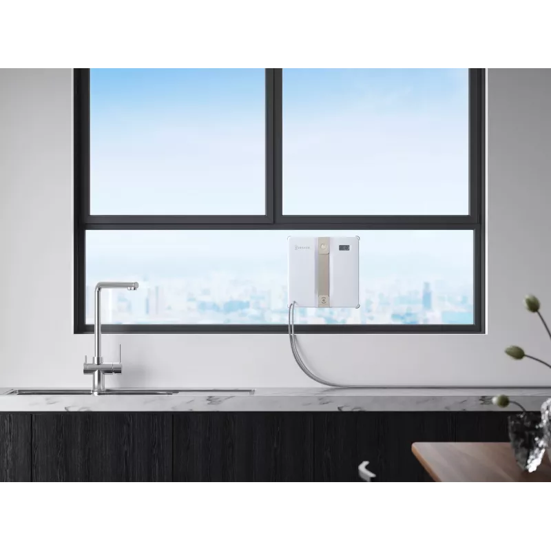 Fensterreinigungsroboter Ecovacs Winbot Mini — Akku 3000 mAh, Saugkraft 7500 Pa, Wassertank 0,06 L, bürstenloser Motor, App-Unterstützung