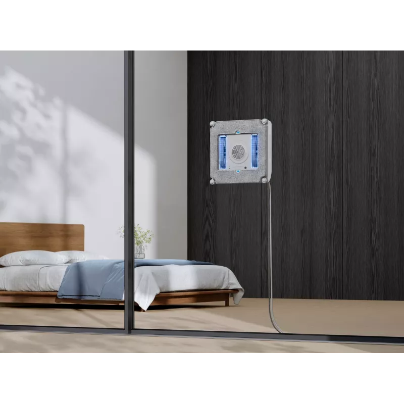 Fensterreinigungsroboter Ecovacs Winbot Mini — Akku 3000 mAh, Saugkraft 7500 Pa, Wassertank 0,06 L, bürstenloser Motor, App-Unterstützung