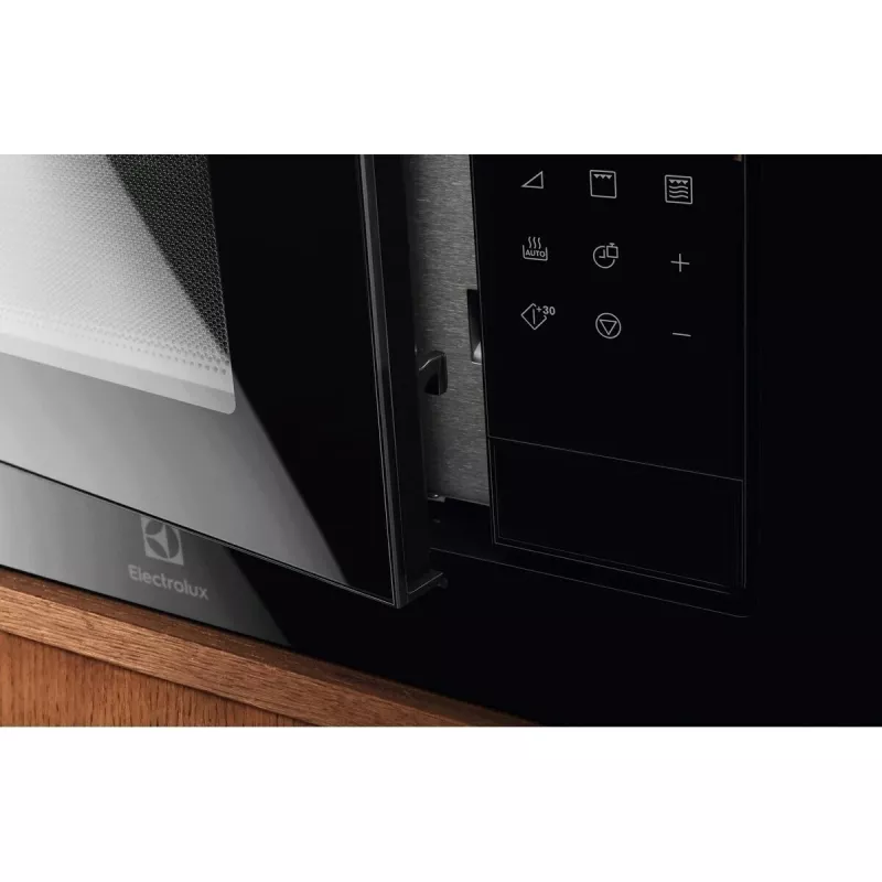 Einbau-Grillmikrowelle Electrolux LMS4253TMK, 900 W Mikrowelle, 1000 W Grill, 8 Leistungsstufen, 27 cm Drehteller, Schwarz
