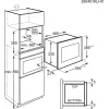 Einbau-Grillmikrowelle Electrolux LMS4253TMK, 900 W Mikrowelle, 1000 W Grill, 8 Leistungsstufen, 27 cm Drehteller, Schwarz