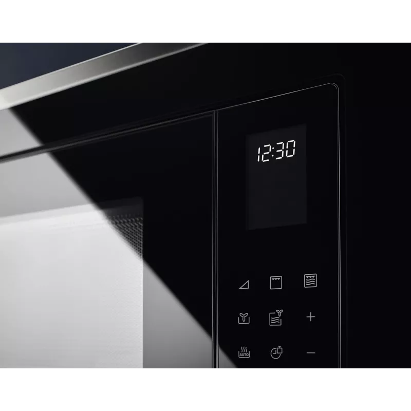 Electrolux LMS4253TMX Schwarz, Satin-Stahl Kombinationsmikrowelle Einbau 900 W