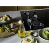 Electrolux KDI641723K Kochfeld Schwarz Einbau 60 cm Kombi 4 Zone(n), Drehregler, Touch