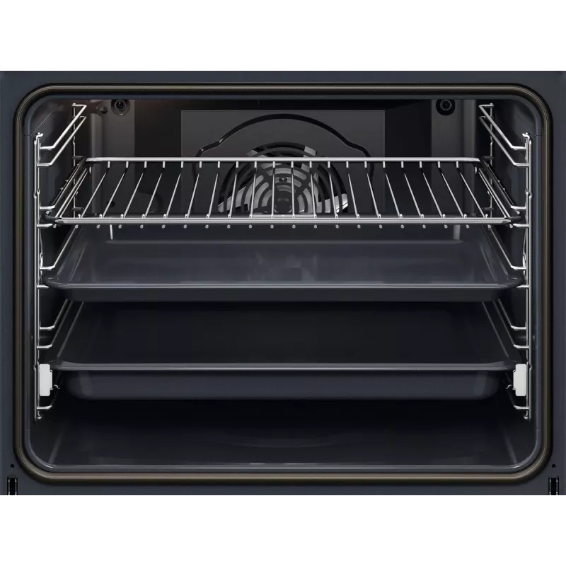 Electrolux EOF4P56X 72 L Schwarz, Edelstahl