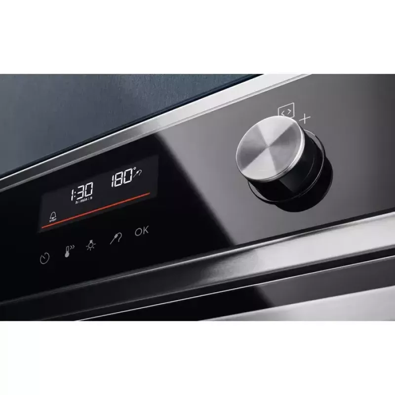 Einbau-Elektrobackofen Electrolux EOC6H76X — 72 L, Umluft, Grill, Dampf, Digitaltimer