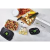 Vakuumiergerät FoodSaver VS0100X — Drehregler, inklusive Folienrolle und 4 Vakuumierbeutel, silber-weiß
