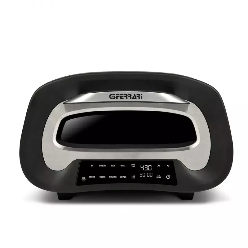 Elektrischer Tisch-Pizzaofen G3FERRARI G1018600 PRONTO PIZZA — 1700 W, Steinbackfläche, max. 420°C, geeignet für Ø32 cm Pizza