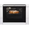 Freistehender Herd Gorenje GECS5C70WA Elektrokochfeld mit Spiralplatten, 4 Zonen, weiß, Backofen 70 L, Drehregler, LED-Anzeige