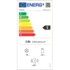 Freistehender Kühl-Gefrierkombination Gorenje NRK6202EXL4, gesamt 331 L (Kühlschrank 235 L / Gefrierschrank 96 L), Edelstahl, LED-Display