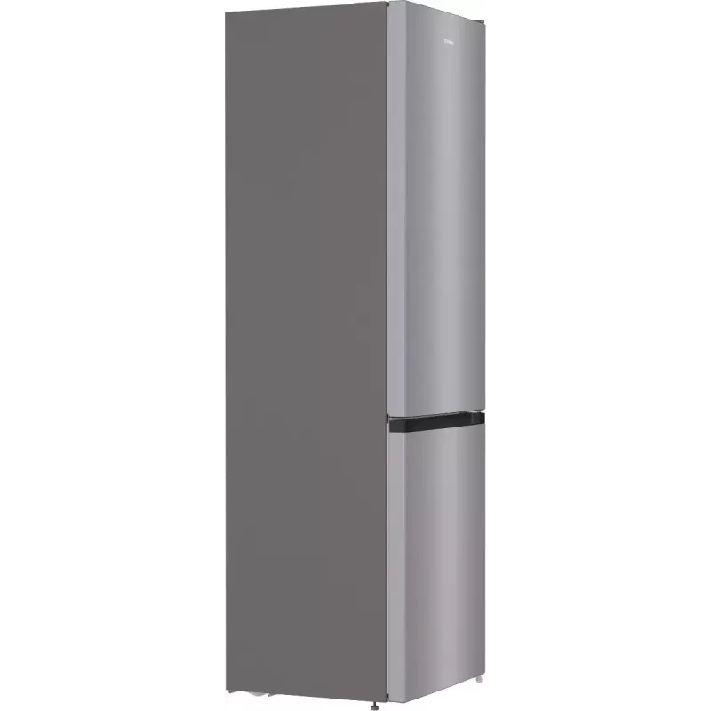 Freistehender Kühl-Gefrierkombination Gorenje NRK6202EXL4, gesamt 331 L (Kühlschrank 235 L / Gefrierschrank 96 L), Edelstahl, LED-Display