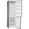 Freistehender Kühl-Gefrierkombination Gorenje NRK6202EXL4, gesamt 331 L (Kühlschrank 235 L / Gefrierschrank 96 L), Edelstahl, LED-Display