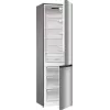 Freistehender Kühl-Gefrierkombination Gorenje NRK6202EXL4, gesamt 331 L (Kühlschrank 235 L / Gefrierschrank 96 L), Edelstahl, LED-Display