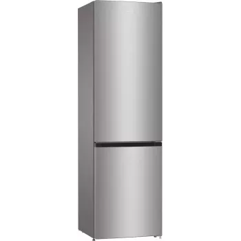 Freistehender Kühl-Gefrierkombination Gorenje NRK6202EXL4, gesamt 331 L (Kühlschrank 235 L / Gefrierschrank 96 L), Edelstahl, LED-Display