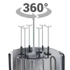 Kontaktgrill HEINRICH'S HDG 8687 — 1400 W, rund, schwarz, 250×360 mm
