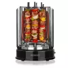 Kontaktgrill HEINRICH'S HDG 8687 — 1400 W, rund, schwarz, 250×360 mm