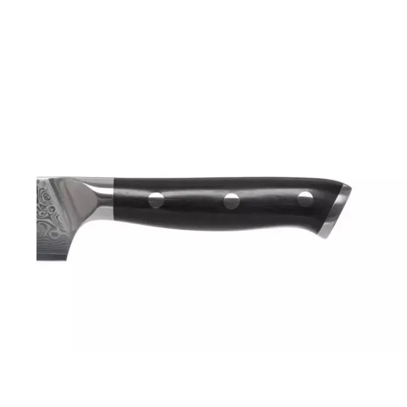 Universalmesser KOHERSEN Elegance Ebenholz, Damastklinge 12,7 cm, 243 mm Gesamtlänge, 127 g