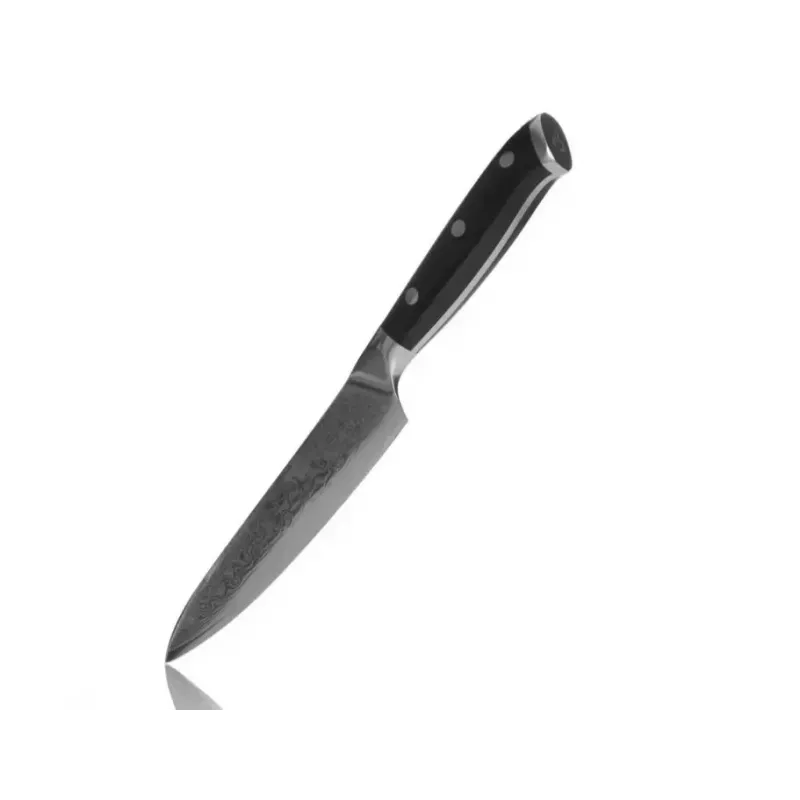 Universalmesser KOHERSEN Elegance Ebenholz, Damastklinge 12,7 cm, 243 mm Gesamtlänge, 127 g