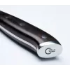 Hackmesser KOHERSEN Elegance Ebenholz Damaststahl Hackmesser 16,5 cm, 60 HRC, 13 cm Griff, 335 g