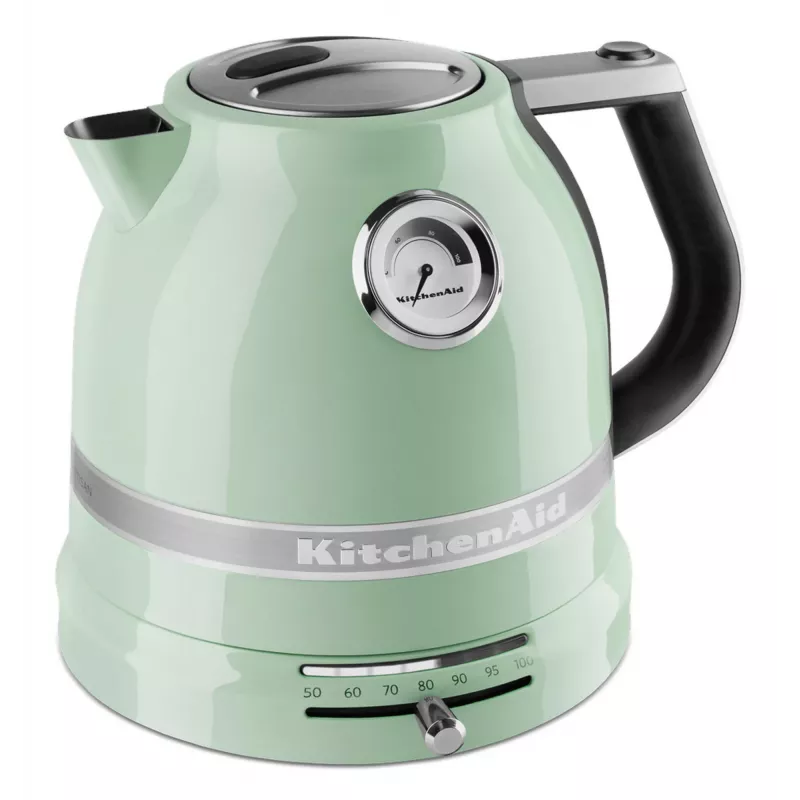 KitchenAid 5KEK1522EPT elektrischer Wasserkocher 1,5 l 2400 W Schwarz, Grün, Edelstahl