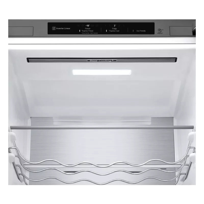 LG GBV7280DPY.APYQEUR Kühl-Gefrierkombination freistehend 387 l Silber