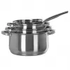 Kochtopfset Maestro MR-2021 — 9-teilig, Edelstahl, induktionsgeeignet, Wandstärke 0,6 mm, Deckel inklusive