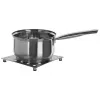 Kochtopfset Maestro MR-2021 — 9-teilig, Edelstahl, induktionsgeeignet, Wandstärke 0,6 mm, Deckel inklusive