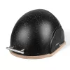 Brotdose Maestro MR-1678G-Schwarz – ovaler Brotaufbewahrungsbehälter, Kunststoff mit Bambusdeckel, 350×200×250 mm