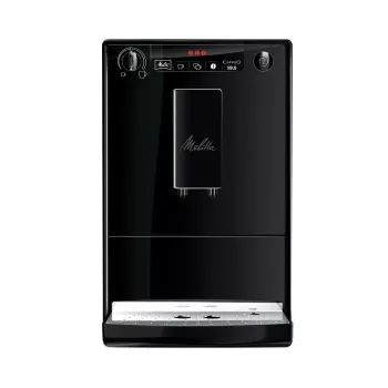 Espresso-Vollautomat MELITTA Caffeo Solo — vollautomatisch, 1,2 l Wassertank, integriertes Mahlwerk, 15 bar, 120 g Bohnenbehälter, schwarz