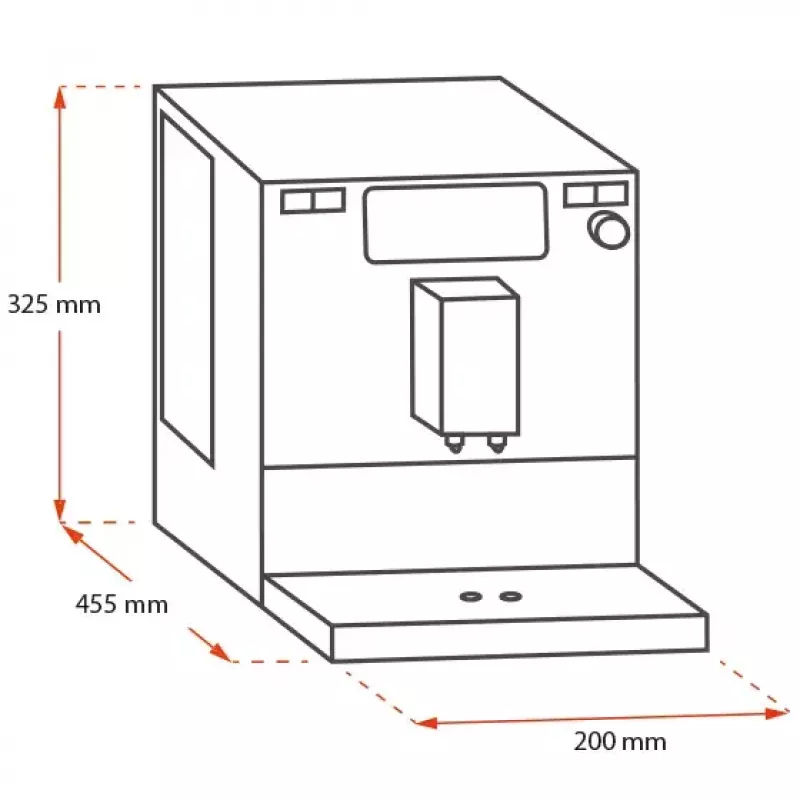 Espressomaschine MELITTA SOLO E950-766, 1,2 L Wassertank, integriertes Mahlwerk, 1400 W, Silber