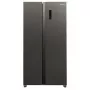 Side-by-Side-Kühlschrank MPM MPM-563-SBS-14/N — 532 L Gesamtinhalt, 347 L Kühlbereich, 185 L Gefrierbereich, Edelstahl