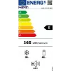 Kühl-Gefrierkombination MPM MPM-125-CZ-08/E freistehend 117 L (89 L Kühlschrank, 28 L Gefrierschrank) Weiß, Energieklasse E