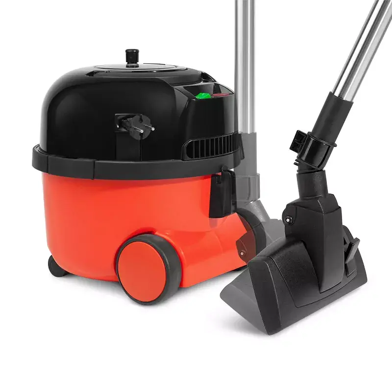 Bodenstaubsauger NUMATIC HENRY HVR200-11 — 9 l Staubbeutel, 620 W, HEPA 11, 10 m Kabel, rot
