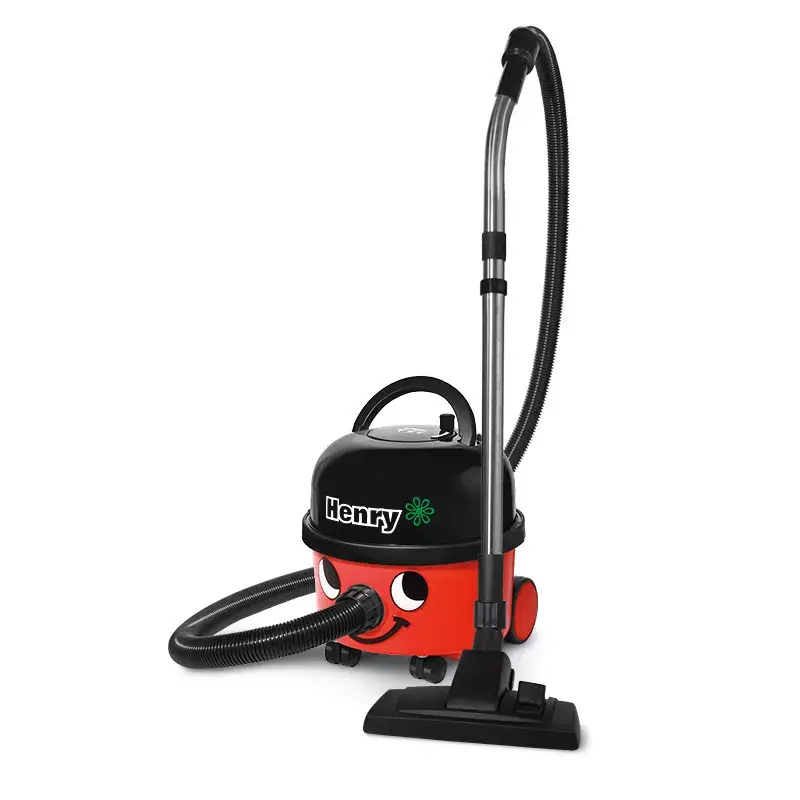 Bodenstaubsauger NUMATIC HENRY HVR200-11 — 9 l Staubbeutel, 620 W, HEPA 11, 10 m Kabel, rot
